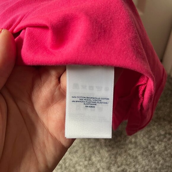 NWT Land's End Plus Size Light Weight Jersey Halter Neck Tank Top, Pink, 1X - Picture 5 of 5